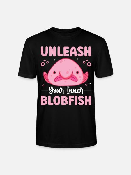 Funny sea creature - Stanley/Stella CRAFTER Unisex Organic T-Shirt - black