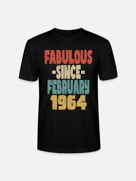 Fabuleux Février 1964 - T-shirt bio CRAFTER Stanley Stella Unisexe - noir