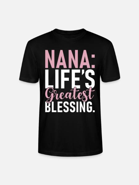 Nana Gifts - Stanley/Stella Unisex Bio-T-Shirt CRAFTER - Schwarz