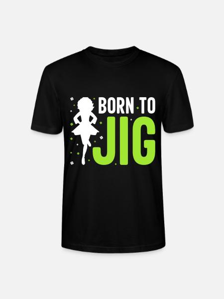 Irish Dance Irish Dancing - Stanley/Stella CRAFTER Unisex Organic T-Shirt - black