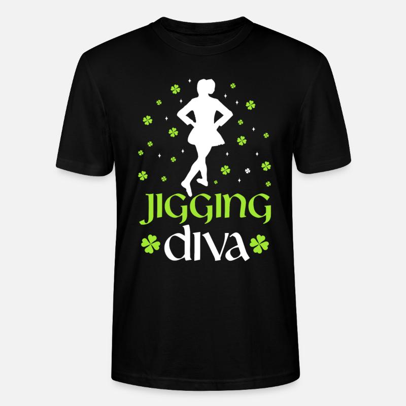 Danse irlandaise Danse irlandaise - T-shirt bio CRAFTER Stanley Stella Unisexe - noir