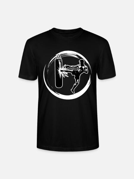 Kickboxen Kick - Stanley/Stella Unisex Bio-T-Shirt CRAFTER - Schwarz