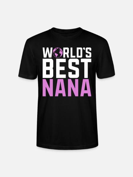 Nana Gifts - Stanley/Stella CRAFTER Unisex Organic T-Shirt - black