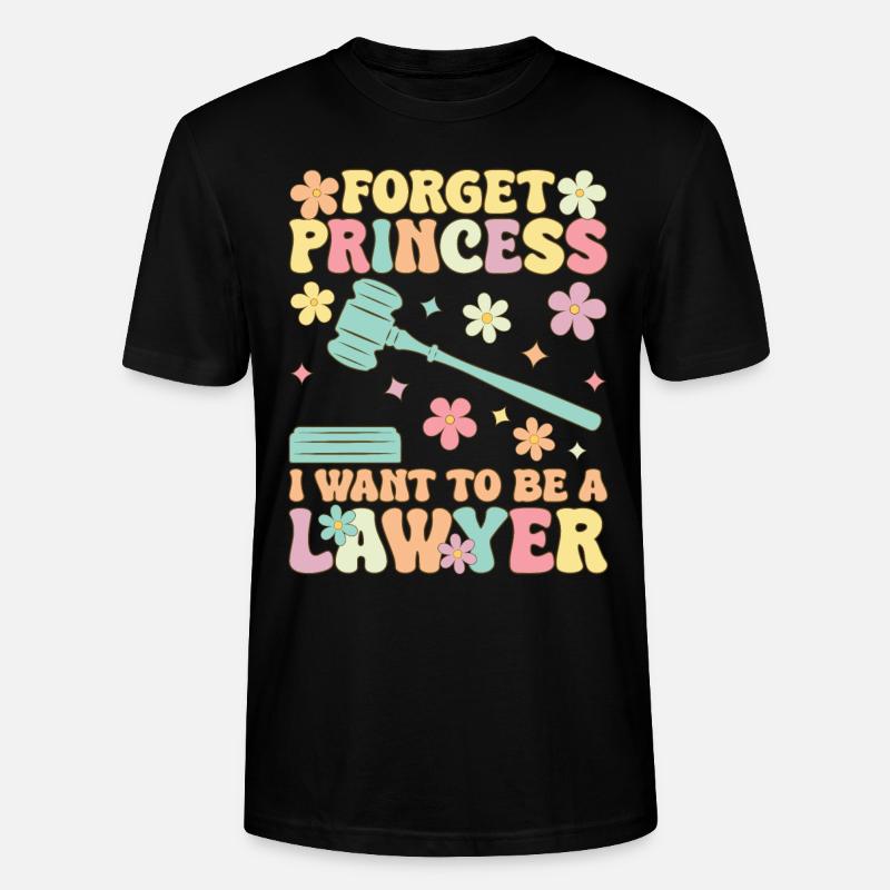 Weiblicher Anwalt Anwalt Mädchen - Stanley/Stella Unisex Bio-T-Shirt CRAFTER - Schwarz