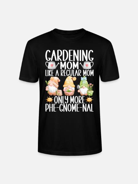 Gartenzwerge Gartenarbeit - Stanley/Stella Unisex Bio-T-Shirt CRAFTER - Schwarz