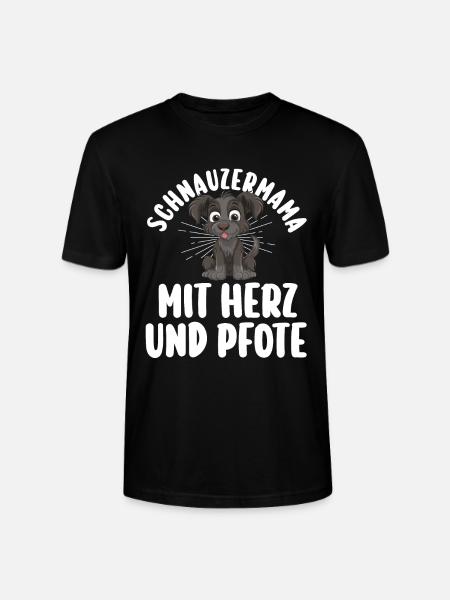 Schnauzer géant Schnauzer chien - T-shirt bio CRAFTER Stanley Stella Unisexe - noir