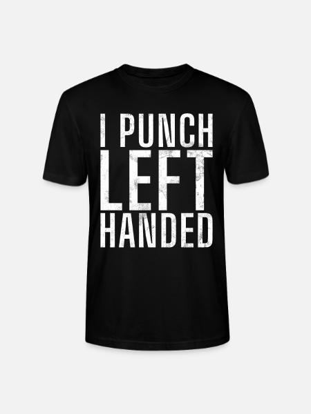 Left Handers Gifts - Stanley/Stella Unisex Bio-T-Shirt CRAFTER - Schwarz