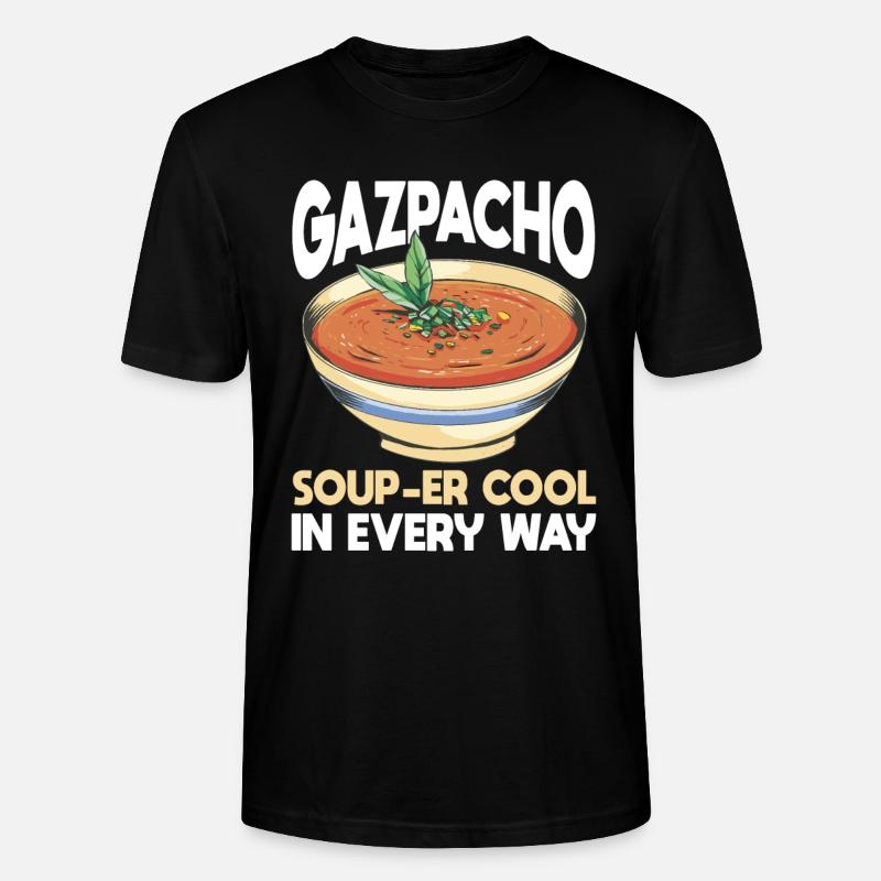 Gazpacho - Stanley/Stella Unisex Bio-T-Shirt CRAFTER - Schwarz