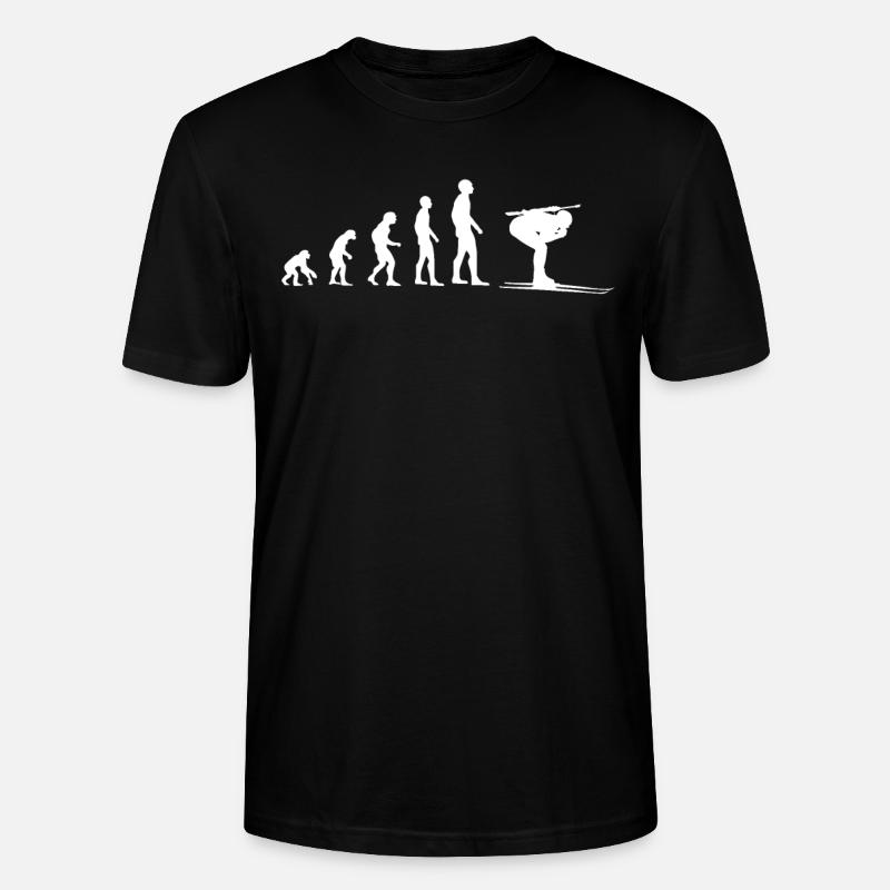 Evolution Biathlon Athlete - Stanley/Stella CRAFTER Unisex Organic T-Shirt - black