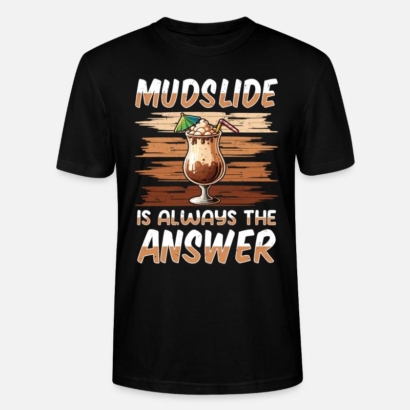 Mudslide Cocktail - Stanley/Stella Unisex Bio-T-Shirt CRAFTER - Schwarz