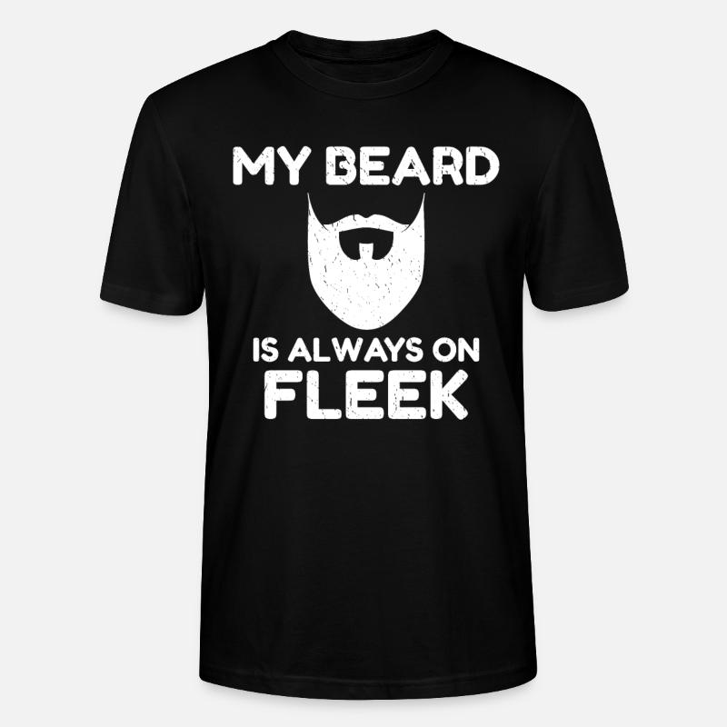 Giftidea Beard Men - Stanley/Stella CRAFTER Unisex Organic T-Shirt - black