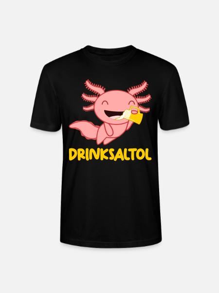 Axolotl Beer Axolotls - Stanley/Stella CRAFTER Unisex Organic T-Shirt - black