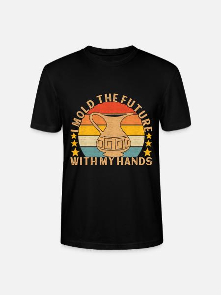 Pottery Pottery - Stanley/Stella CRAFTER Unisex Organic T-Shirt - black