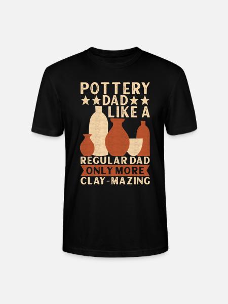 Töpfern Töpfer - Stanley/Stella Unisex Bio-T-Shirt CRAFTER - Schwarz