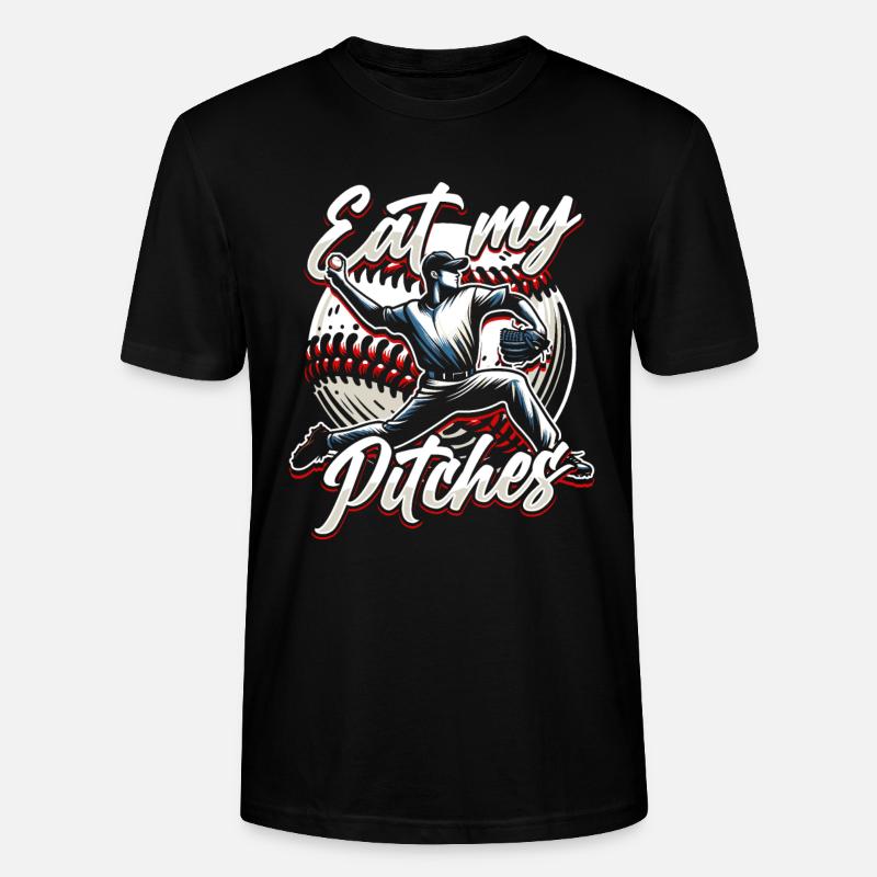 Baseball - Stanley/Stella Unisex Bio-T-Shirt CRAFTER - Schwarz