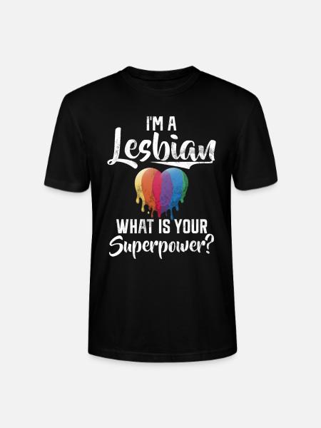 Lesbian Gifts - Stanley/Stella Unisex Bio-T-Shirt CRAFTER - Schwarz