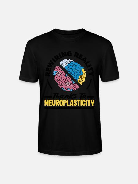 Unlock Your Brain's Potential Neuroplasticity - Stanley/Stella CRAFTER Unisex Organic T-Shirt - black