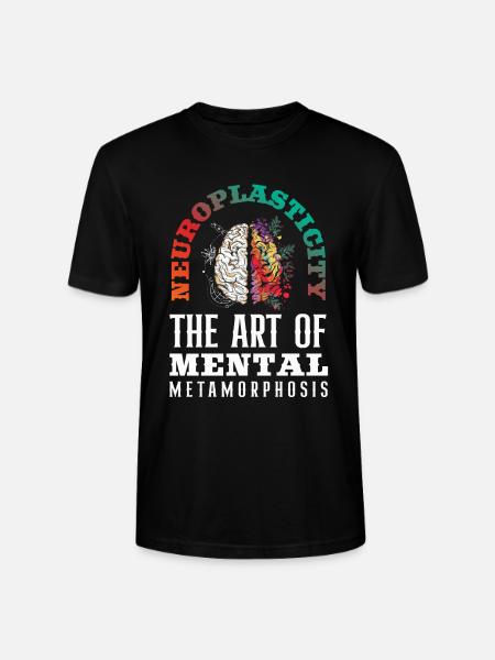 Unlock Your Brain's Potential Neuroplasticity - Stanley/Stella CRAFTER Unisex Organic T-Shirt - black