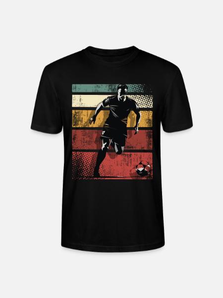 Soccer Soccer Players - Stanley/Stella CRAFTER Unisex Organic T-Shirt - black