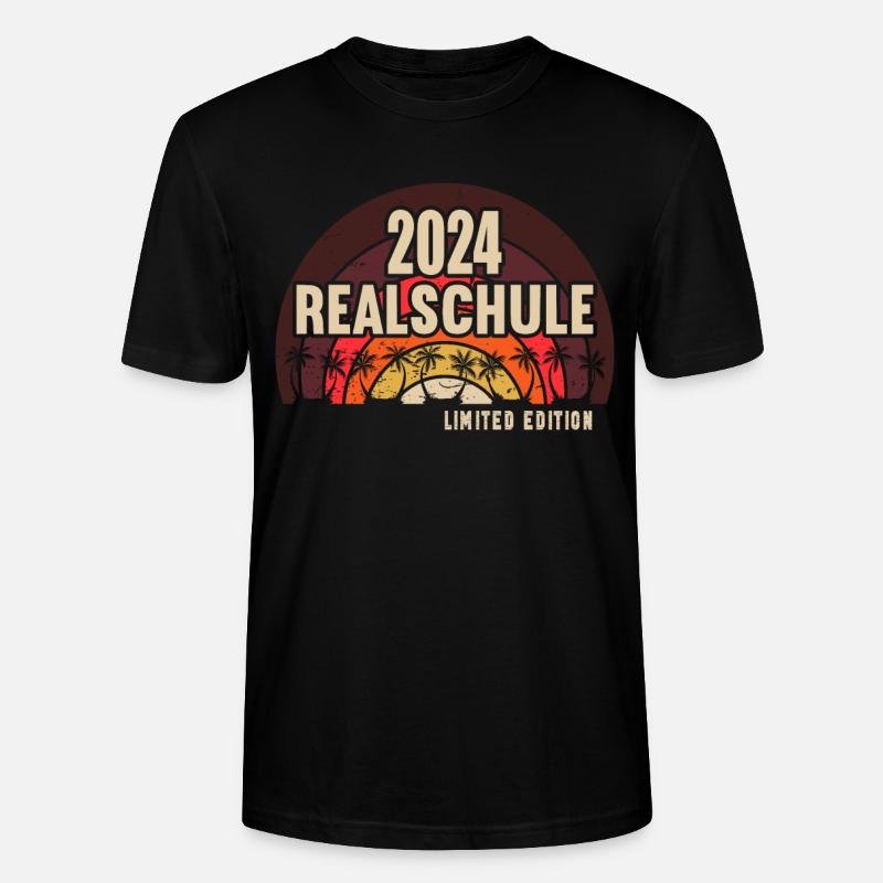 Lycée Jeunes Filles Lycée 2024 - T-shirt bio CRAFTER Stanley Stella Unisexe - noir