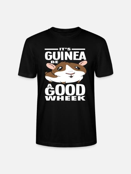 Cochon d’Inde Jeu de mots - T-shirt bio CRAFTER Stanley Stella Unisexe - noir