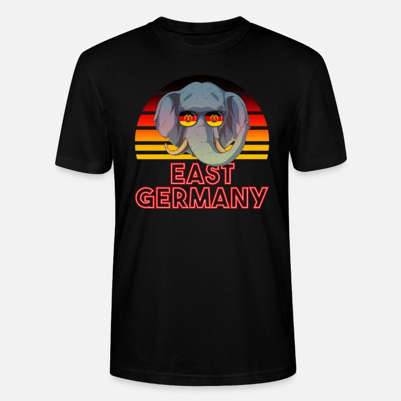 DDR - Stanley/Stella Unisex Bio-T-Shirt CRAFTER - Schwarz