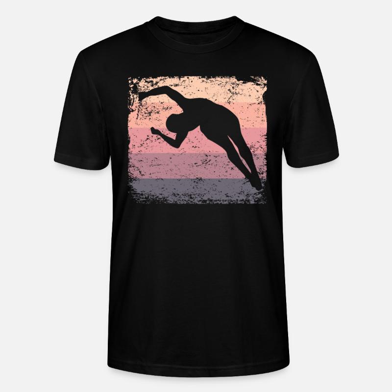 Synchronisierter Wassertaucher High Diver - Stanley/Stella Unisex Bio-T-Shirt CRAFTER - Schwarz