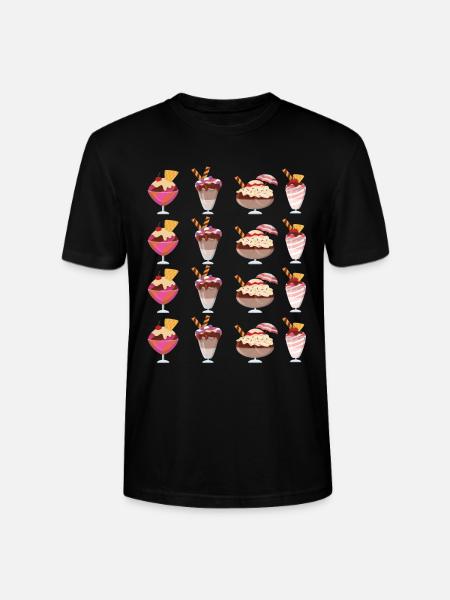 Sélection de coupes glacées - T-shirt bio CRAFTER Stanley Stella Unisexe - noir