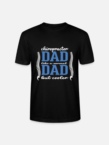 Chiropractor Chiropractic - Stanley/Stella CRAFTER Unisex Organic T-Shirt - black