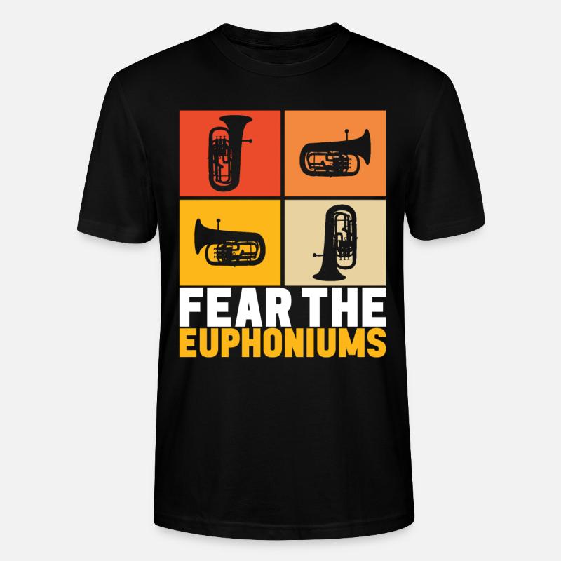 Euphonium Euphoniste - T-shirt bio CRAFTER Stanley Stella Unisexe - noir