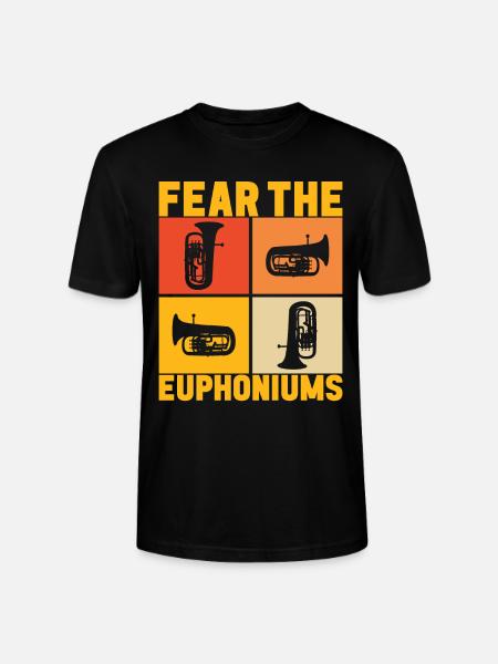 Euphonium Euphonist - Stanley/Stella CRAFTER Unisex Organic T-Shirt - black