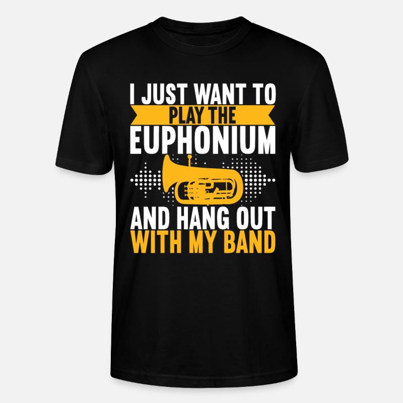 Euphonium Euphoniste - T-shirt bio CRAFTER Stanley Stella Unisexe - noir