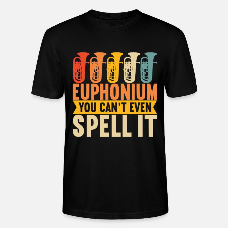 Euphonium Euphonist - Stanley/Stella Unisex Bio-T-Shirt CRAFTER - Schwarz