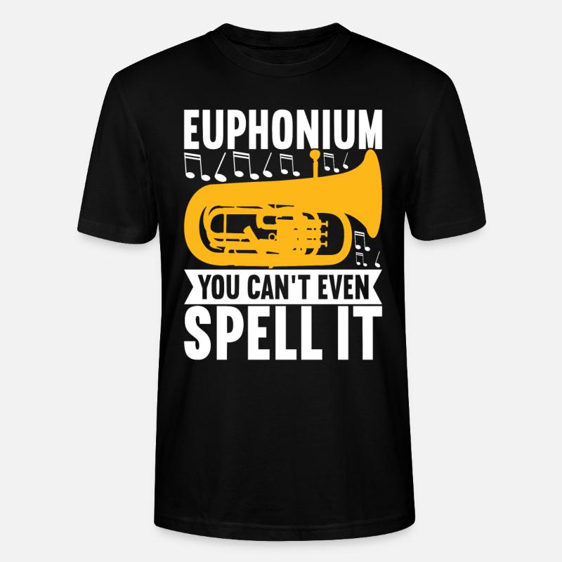 Euphonium Euphoniste - T-shirt bio CRAFTER Stanley Stella Unisexe - noir