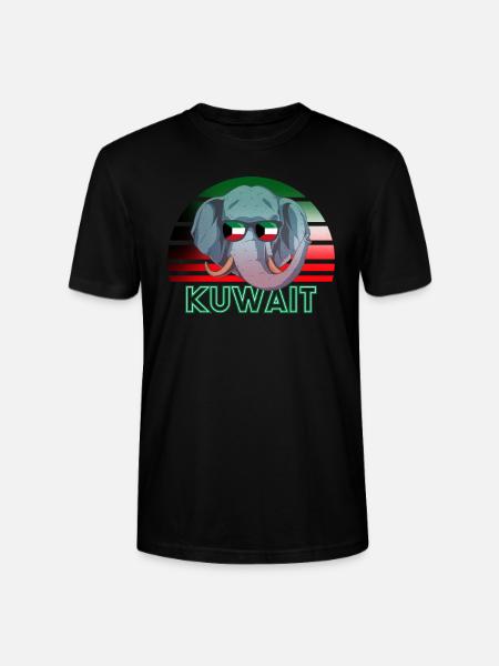 Kuwait - Stanley/Stella CRAFTER Unisex Organic T-Shirt - black