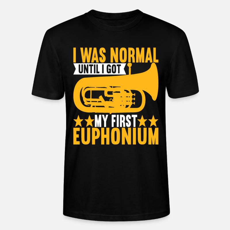 Euphonium Euphoniumspieler - Stanley/Stella Unisex Bio-T-Shirt CRAFTER - Schwarz