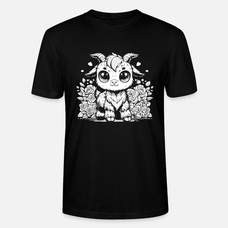 Fleurs du Bélier - T-shirt bio CRAFTER Stanley Stella Unisexe - noir