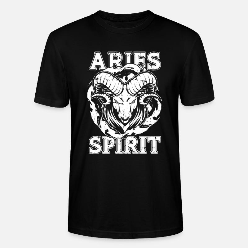 de feu Bélier - T-shirt bio CRAFTER Stanley Stella Unisexe - noir