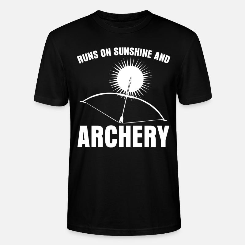 Archery - Stanley/Stella Unisex Bio-T-Shirt CRAFTER - Schwarz