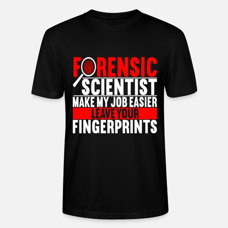 Forensik Forensiker - Stanley/Stella Unisex Bio-T-Shirt CRAFTER - Schwarz