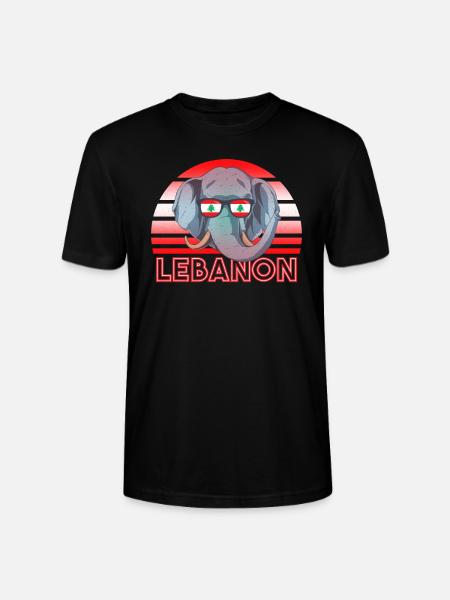 Liban - T-shirt bio CRAFTER Stanley Stella Unisexe - noir