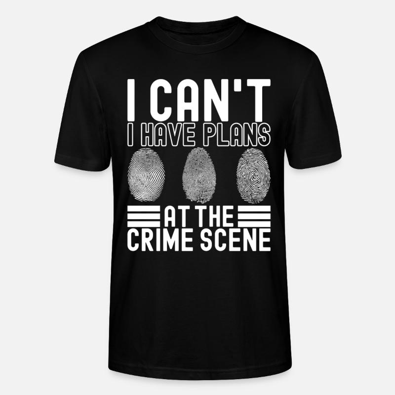 Forensics Forensic Scientist - Stanley/Stella CRAFTER Unisex Organic T-Shirt - black