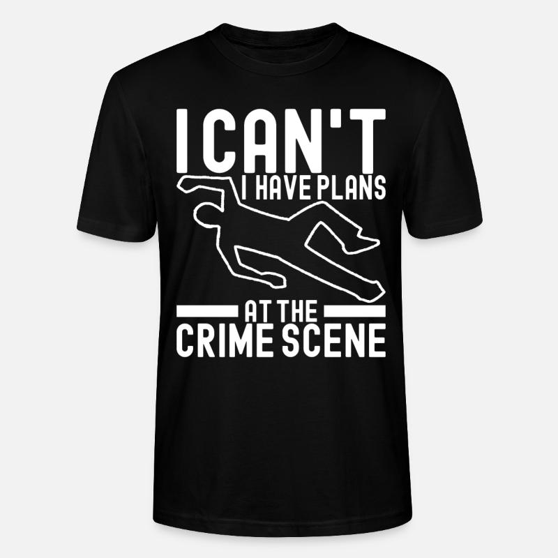 Forensics Forensic Scientist - Stanley/Stella CRAFTER Unisex Organic T-Shirt - black