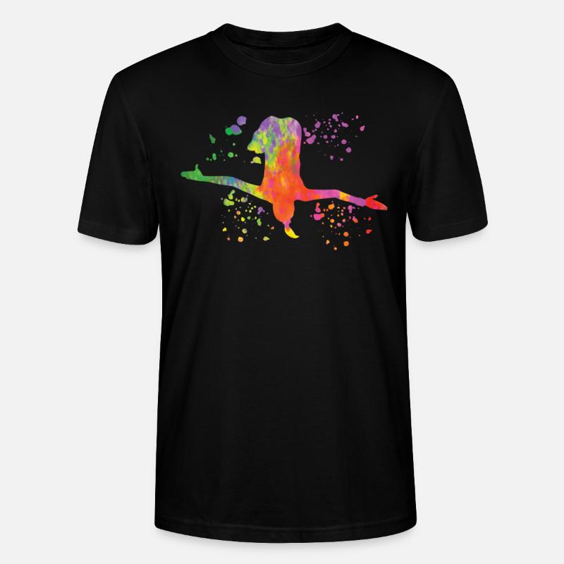 Turmspringen Synchronspringen Kunstspringen - Stanley/Stella Unisex Bio-T-Shirt CRAFTER - Schwarz