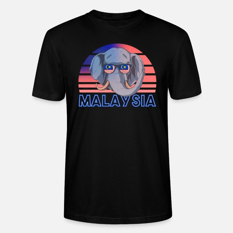 Malaysia - Stanley/Stella Unisex Bio-T-Shirt CRAFTER - Schwarz