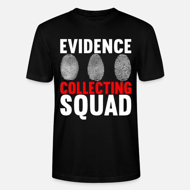 Forensics Forensic Scientist - Stanley/Stella CRAFTER Unisex Organic T-Shirt - black