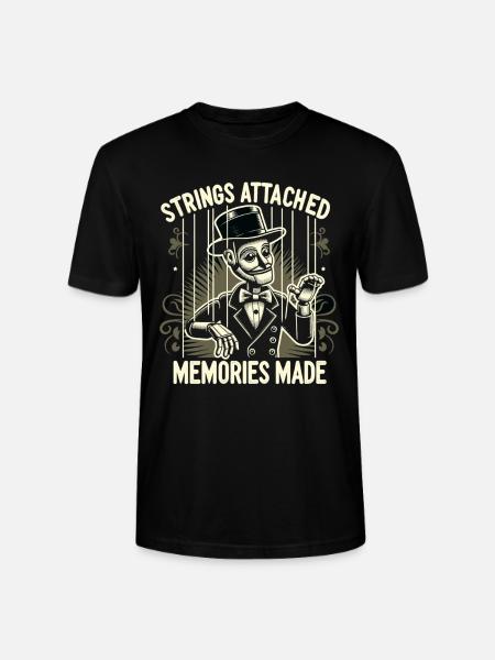 Puppet Mastery Shadow Play Bauchredner-geschenk - Stanley/Stella Unisex Bio-T-Shirt CRAFTER - Schwarz