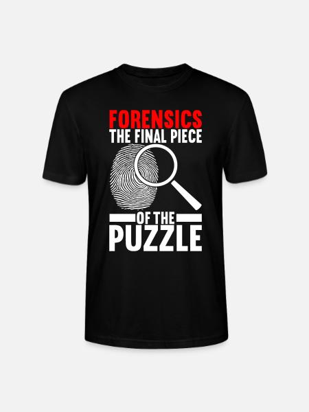 Forensics Forensic Scientist - Stanley/Stella CRAFTER Unisex Organic T-Shirt - black