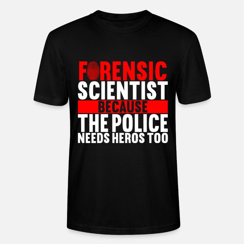 Forensik Forensiker - Stanley/Stella Unisex Bio-T-Shirt CRAFTER - Schwarz