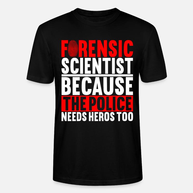 Forensik Forensiker - Stanley/Stella Unisex Bio-T-Shirt CRAFTER - Schwarz
